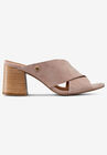 Suede Block Heel Sandal, ROSE DUST, hi-res image number null