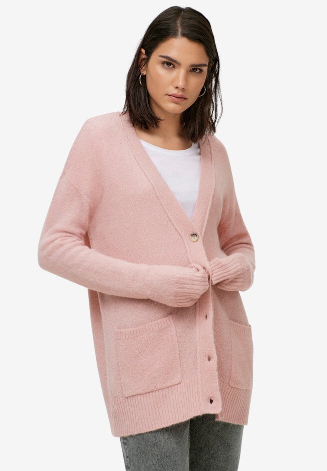 Relaxed Cardigan With Pockets, , alternate image number null