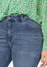 Slim 5-Pocket Denim Capri, , alternate image number null