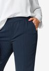 Soft Back-Elastic Trousers, , alternate image number 2