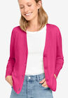 Boxy Cardigan, RASPBERRY SORBET, hi-res image number null