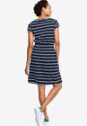 Knit Drawstring Dress, , on-hover image number null