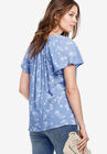 Flutter Sleeve Blouse, , on-hover image number null