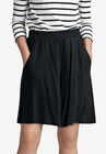 Flowy Shorts, BLACK, hi-res image number null