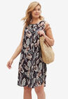 Sleeveless Shift Dress, , alternate image number null