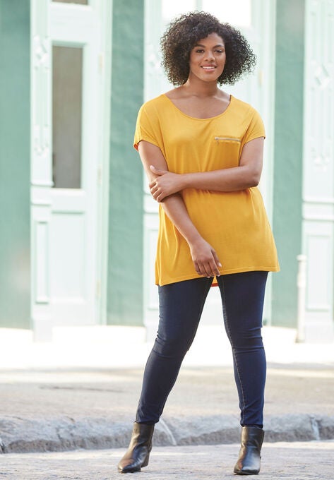 4-Pocket Stretch Jeggings, , alternate image number null