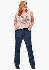 Bootcut Stretch Jeans, DARK STONEWASH, hi-res image number null