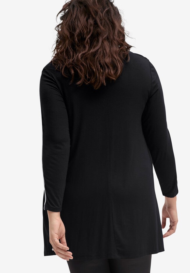 Side-Stripe Tunic, , on-hover image number 1