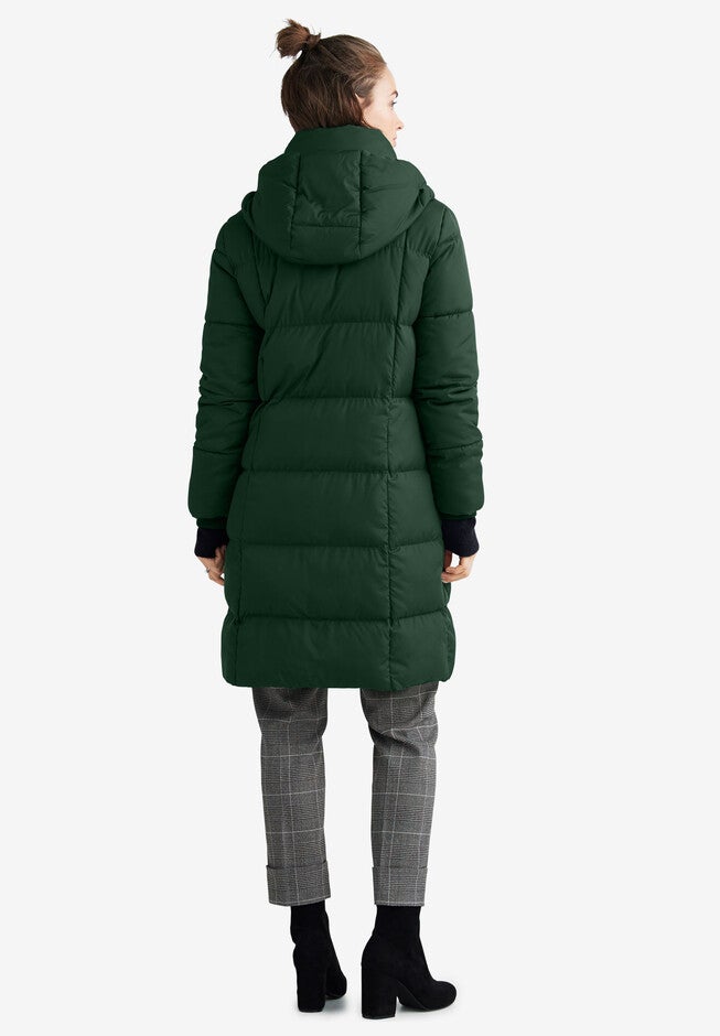 Long Hooded Puffer, , on-hover image number 1