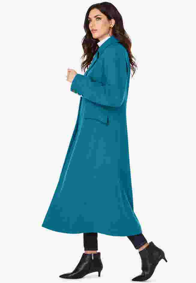Long Wool Blend Coat image number 2
