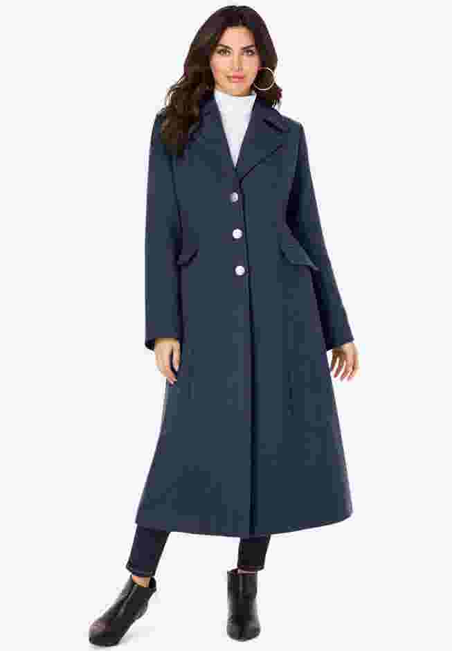 Long Wool Blend Coat image number 0