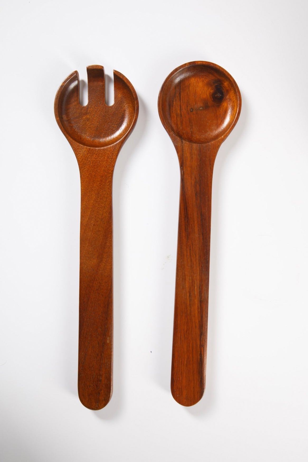 3-Piece Acacia Wood Salad Bowl Set image number 4