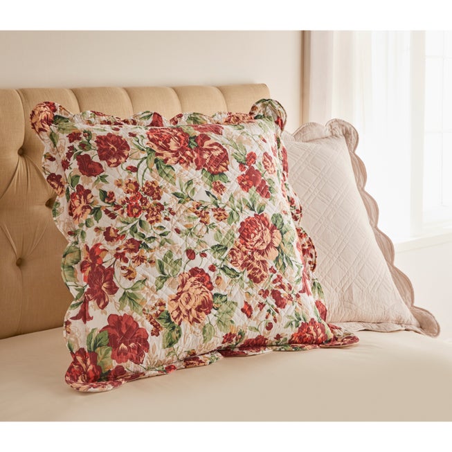 100% Cotton Florence Euro Sham image number 0