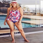 High Neck Tankini Top image number null