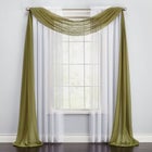 BH Studio Sheer Voile Scarf Valance image number 0