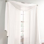 BH Studio Sheer Voile Scarf Valance image number 0