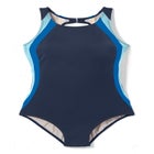 Colorblock One-Piece Swimsuit with Shelf Bra image number 3
