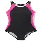 Colorblock One-Piece Swimsuit with Shelf Bra image number 3