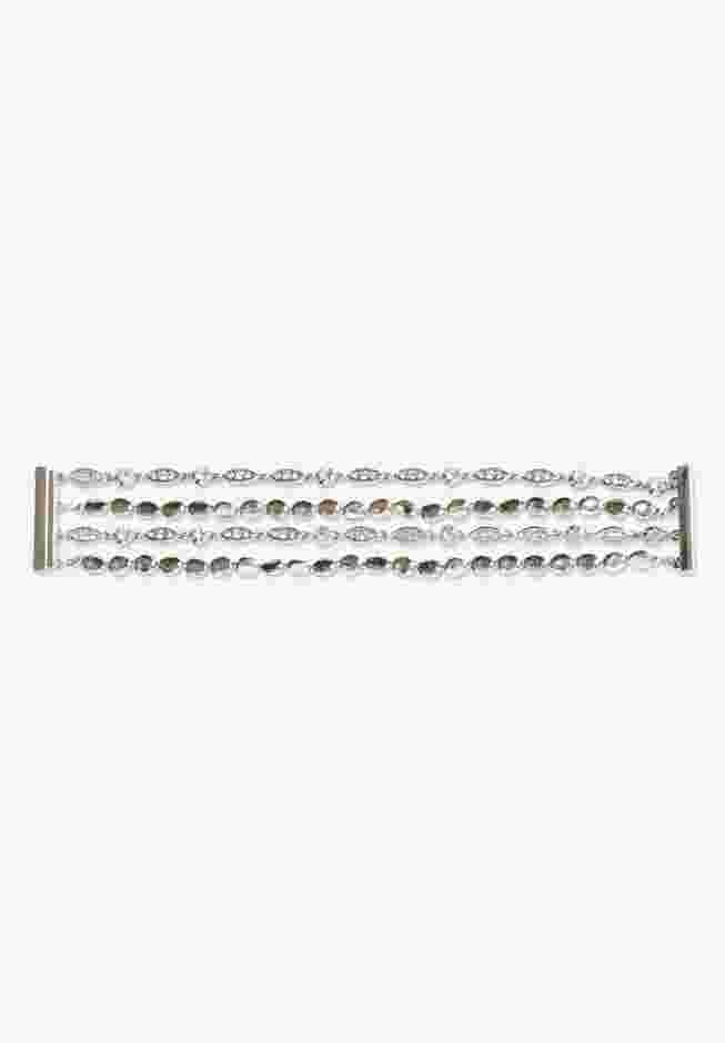 Four Row Beaded Bracelet image number 1