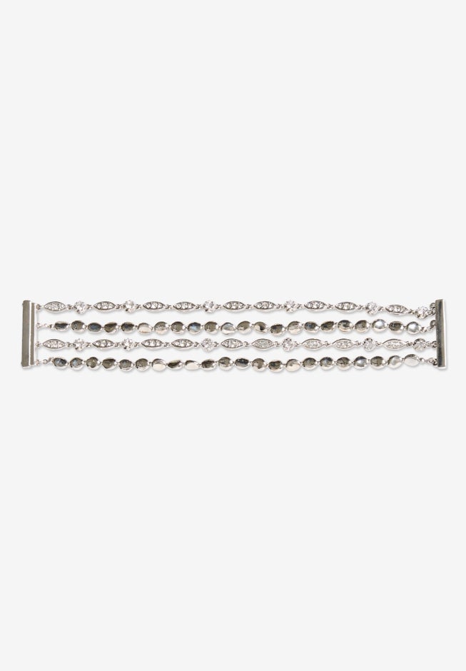 Four Row Beaded Bracelet image number 1