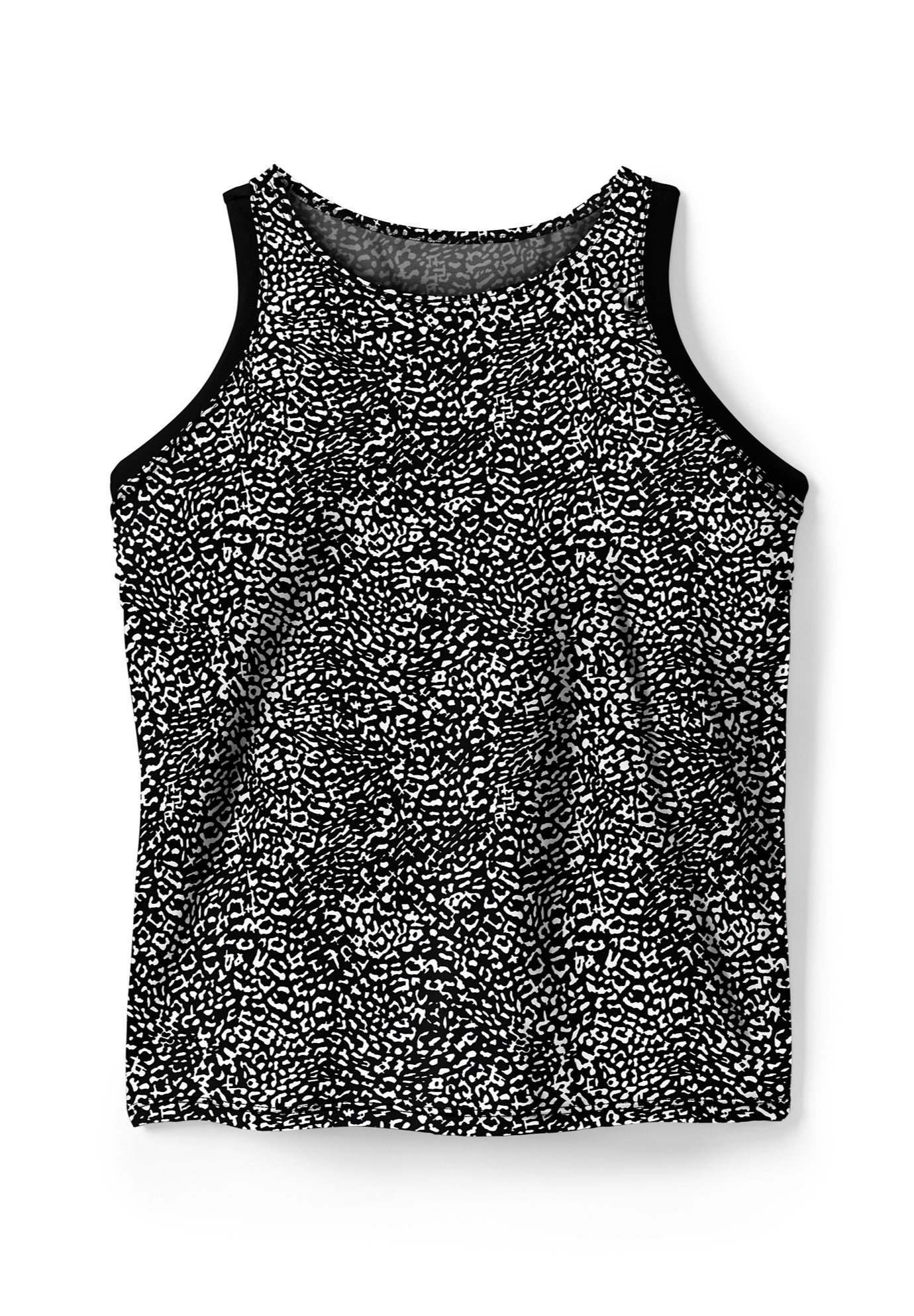 Longer-Length Racerback Tankini Top image number 3