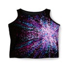 Longer-Length High-Neck Racerback Tankini Top image number null