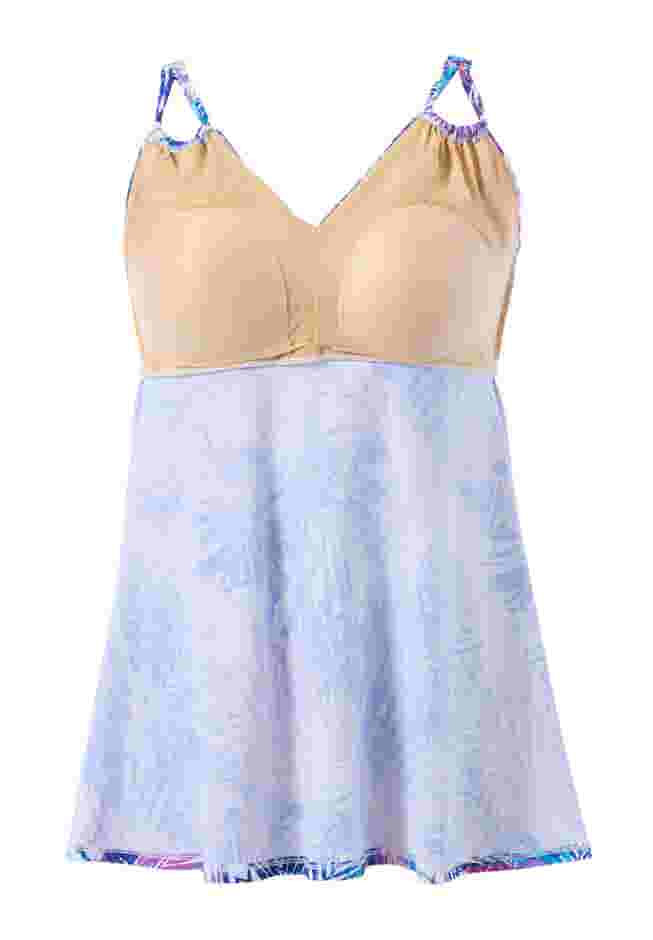Loop Strap Two-Piece Swim Dress image number 6