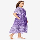 Tiered Print Lounger image number null