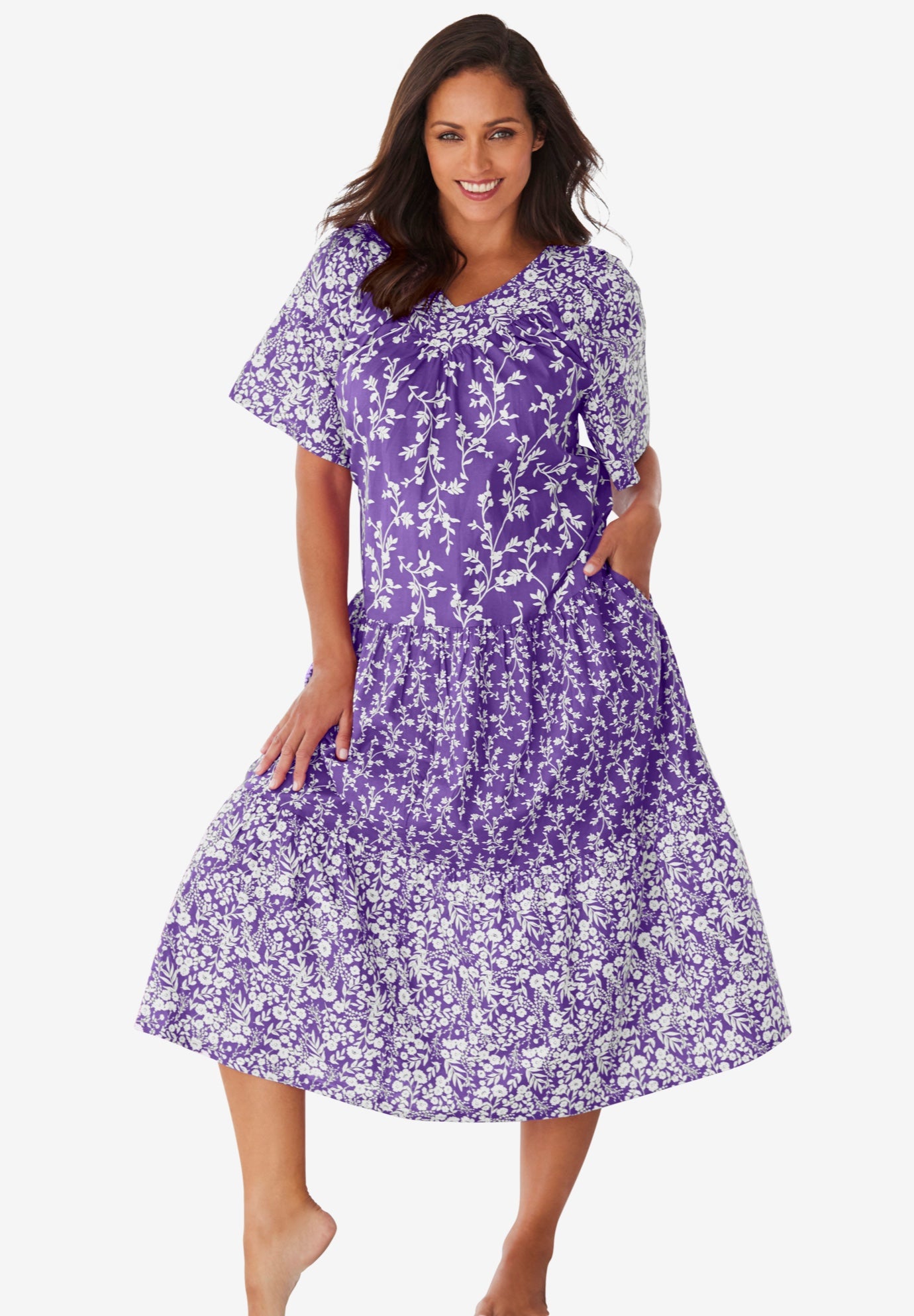 Tiered Print Lounger image number 0