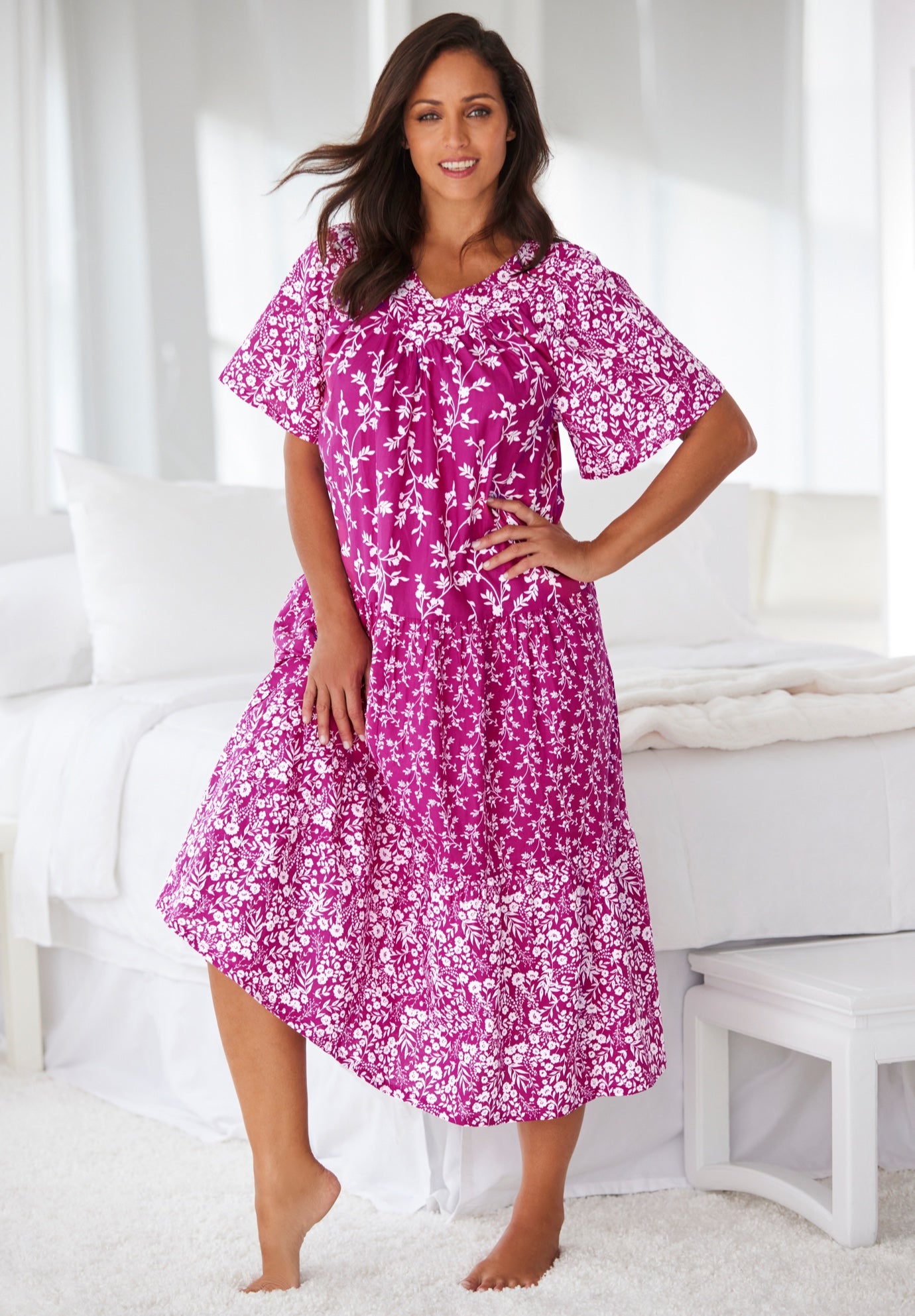 Tiered Print Lounger image number 0