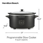 Hamilton Beach 6QT Programmable Slow Cooker image number 3