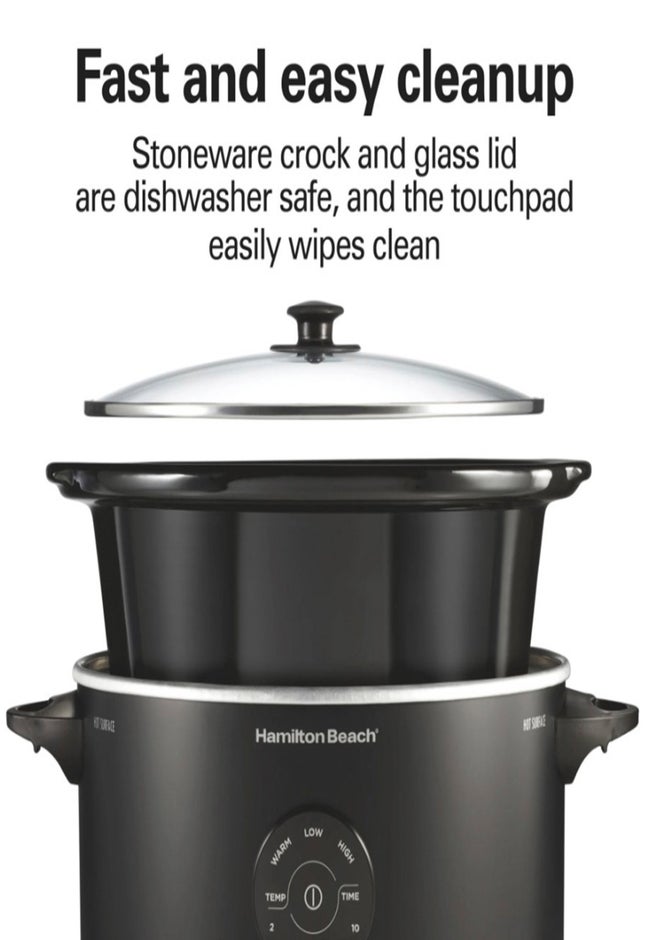 Hamilton Beach 6QT Programmable Slow Cooker image number 7