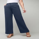 Stretch Cotton Chino Wide-Leg Trouser image number 1
