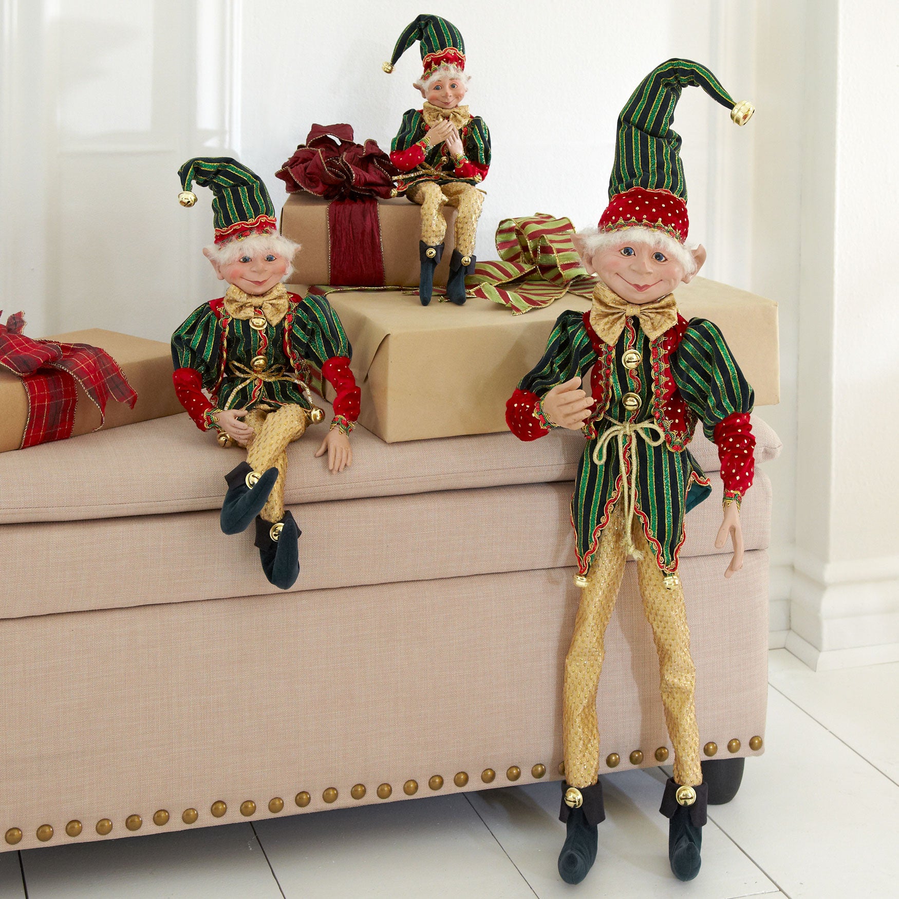 24"H Posable Christmas Elf image number 0