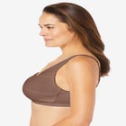 3-Pack Front-Close Cotton Wireless Bra image number null