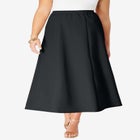 Plus Size Bend Over® A Line Skirt image number null