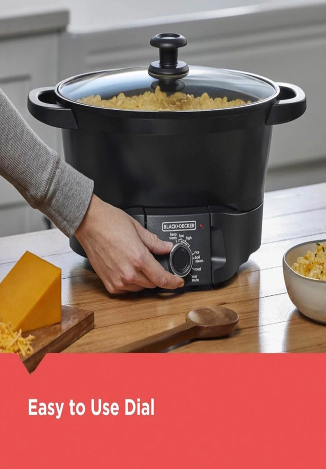 Black & Decker 7QT Multicooker Heat and Eat Technology image number 2