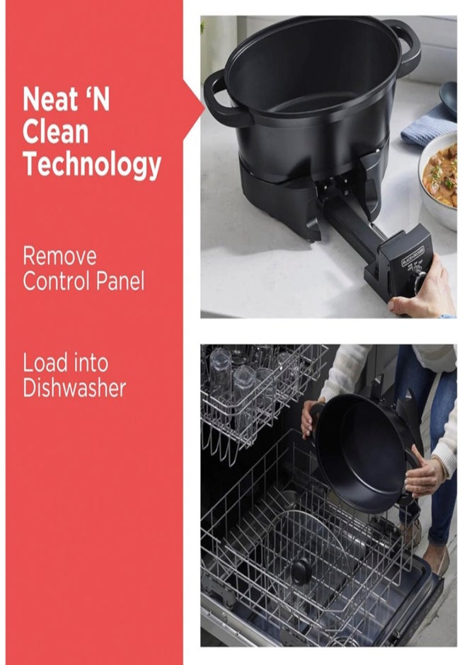 Black & Decker 7QT Multicooker Heat and Eat Technology image number 4