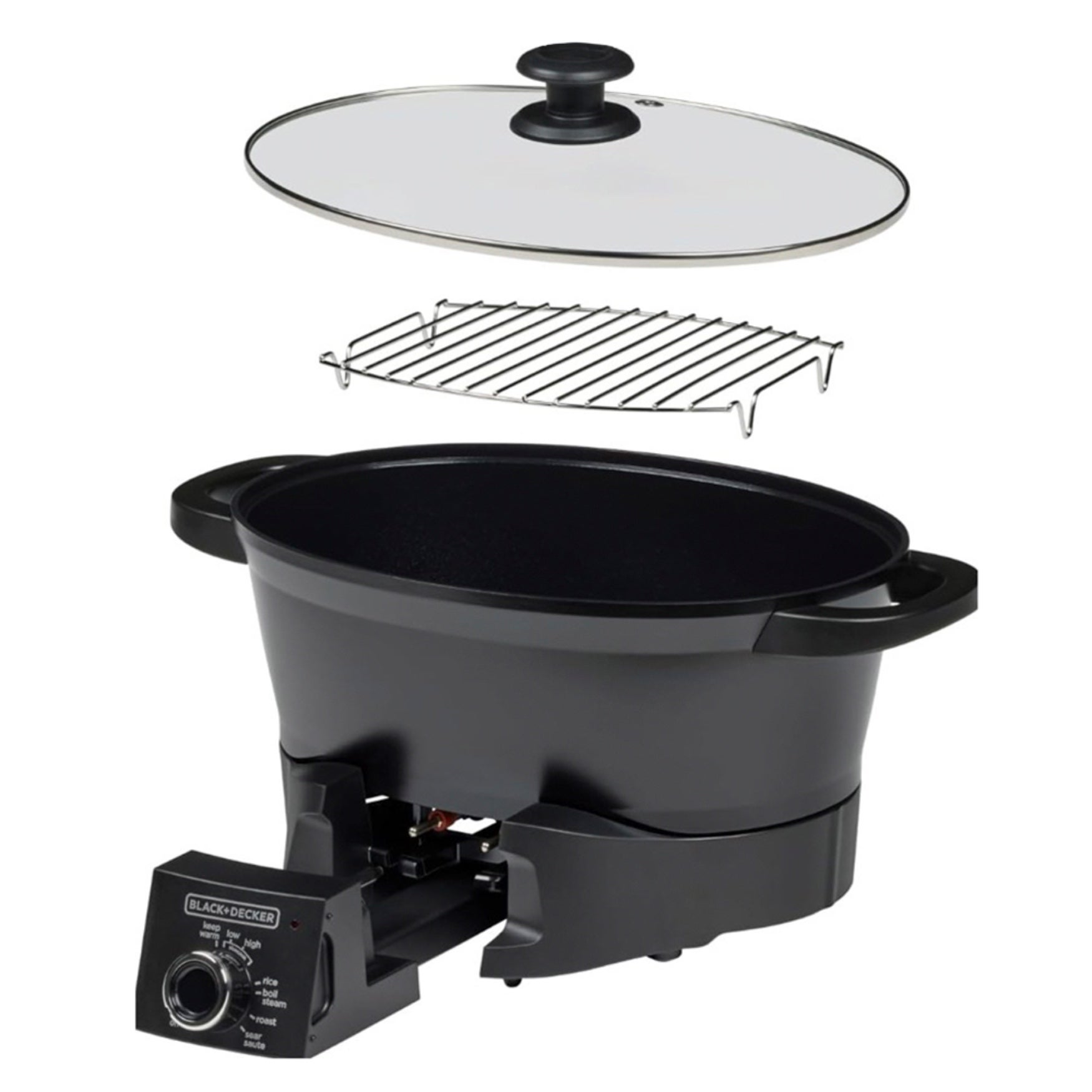Black & Decker 7QT Multicooker Heat and Eat Technology image number 7