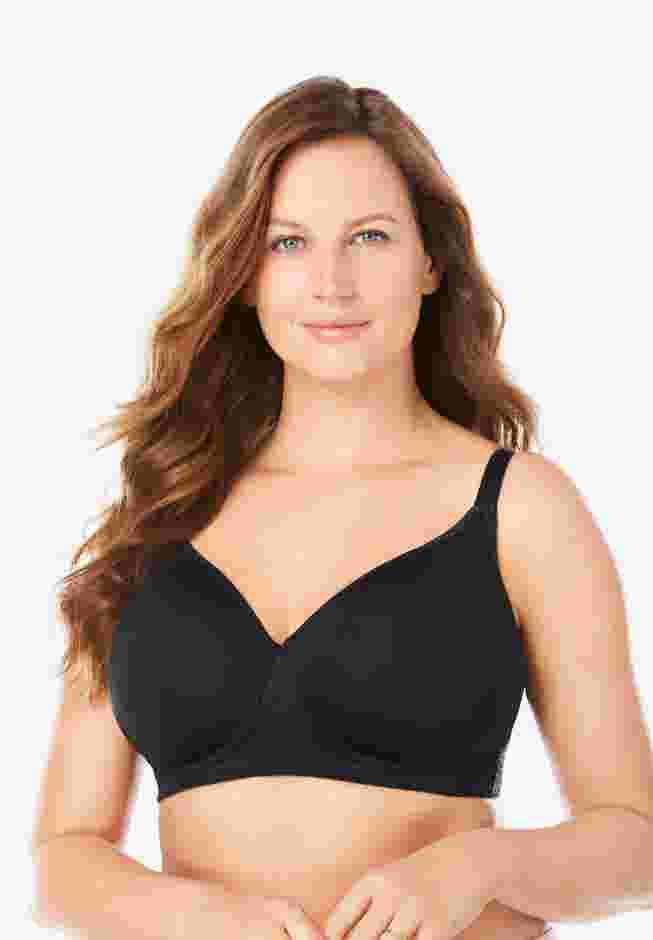 Stay-Cool Wireless Wicking T-Shirt Bra image number 0