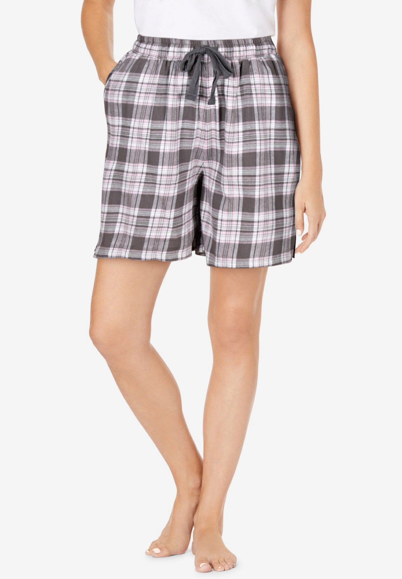 Flannel Pajama Short image number 0