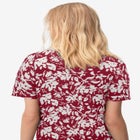 V-Neck Tunic With Front Inverted Pleat image number null