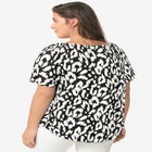 Keyhole Peasant Blouse image number null