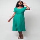 Buckle Midi Dress image number null