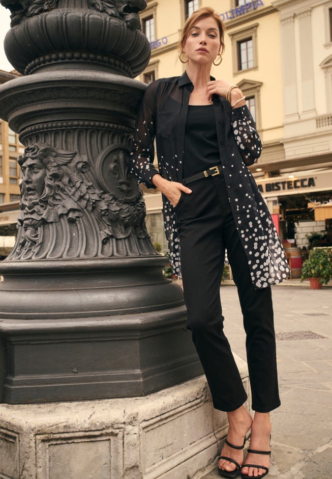 Sheer Georgette Mega Tunic image number 2