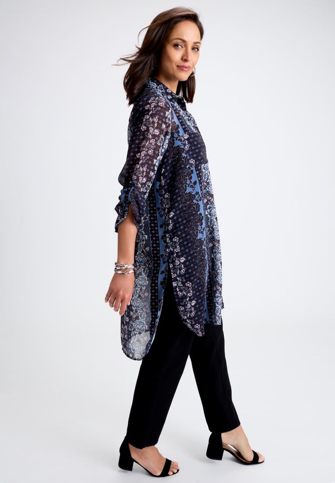 Sheer Georgette Mega Tunic image number 2