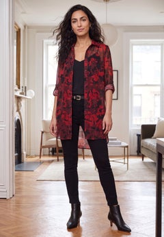 Sheer Georgette Mega Tunic