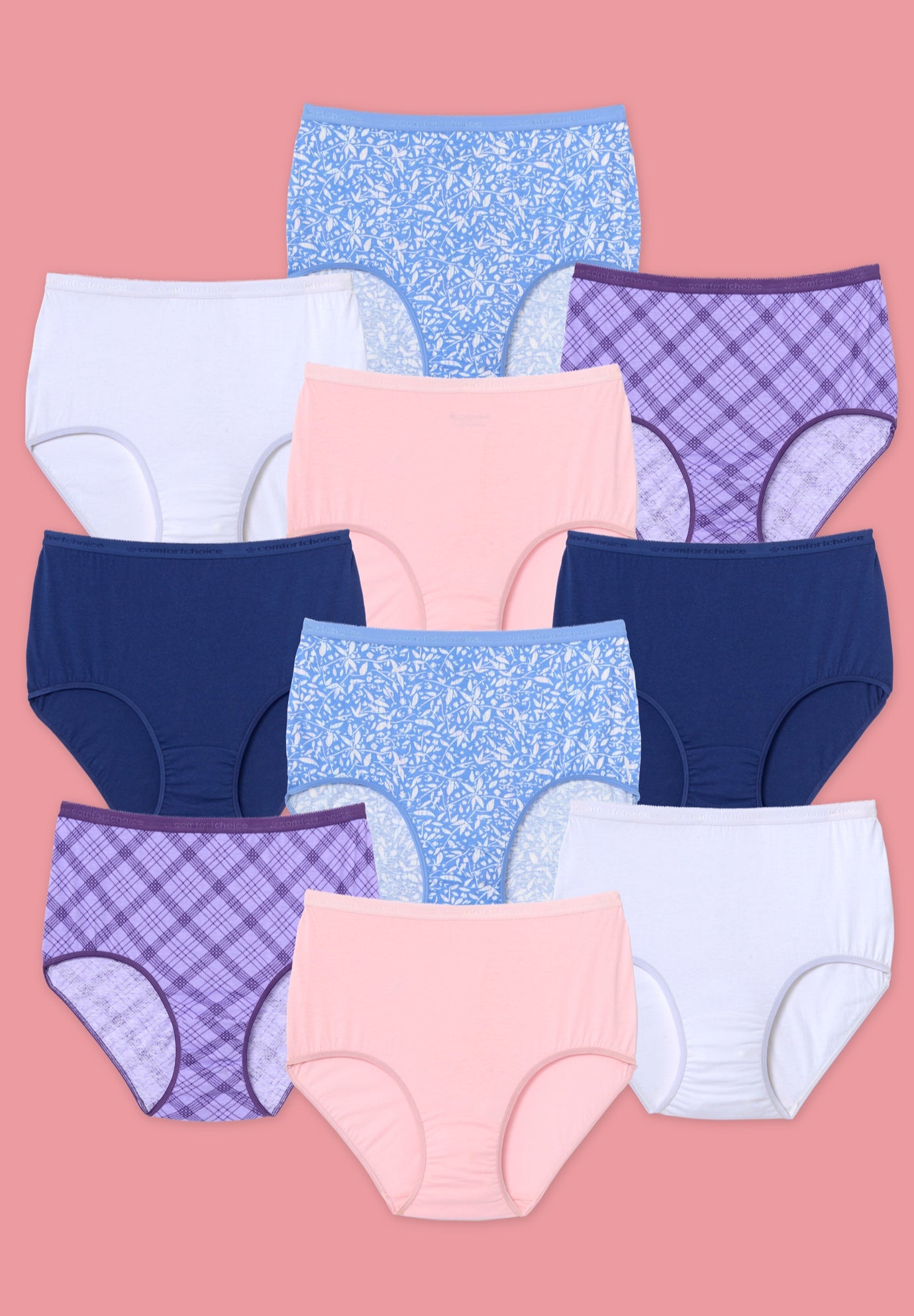 Full Coverage Cotton Brief 10-Pack image number 0