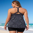 Longer Length Braided Tankini Top image number null