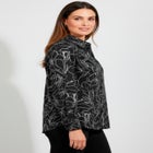 Stretch Cotton Poplin Button Down Shirt image number 2